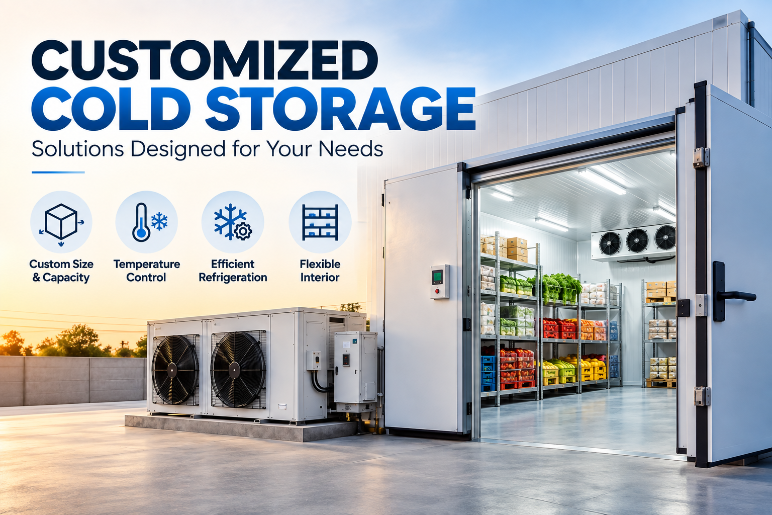 Customized Cold Storage Rooms