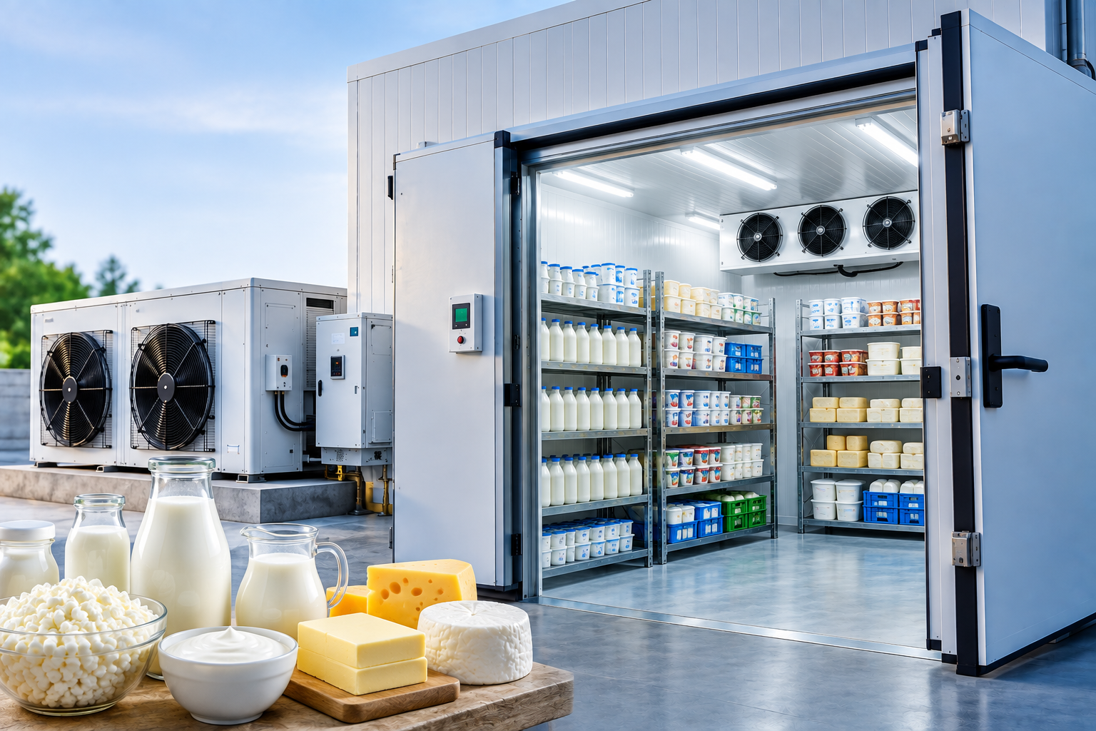 Cold Room for Dairy Products