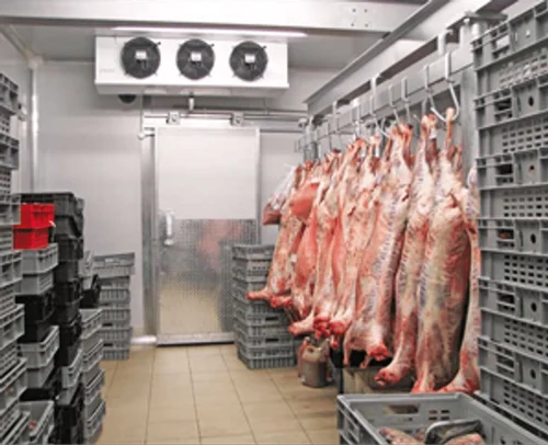 Meat cold storage facility