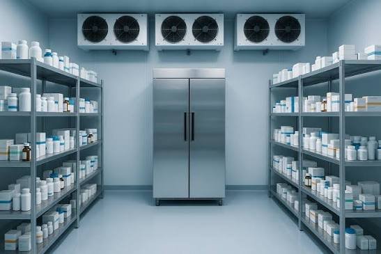 Pharmaceutical cold storage application